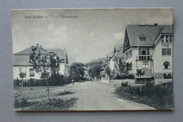 Ansichtskarte AK Bad Soden 1920-1940 Taunusstraße Gebäude Villa Architektur Ortsansicht Hessen